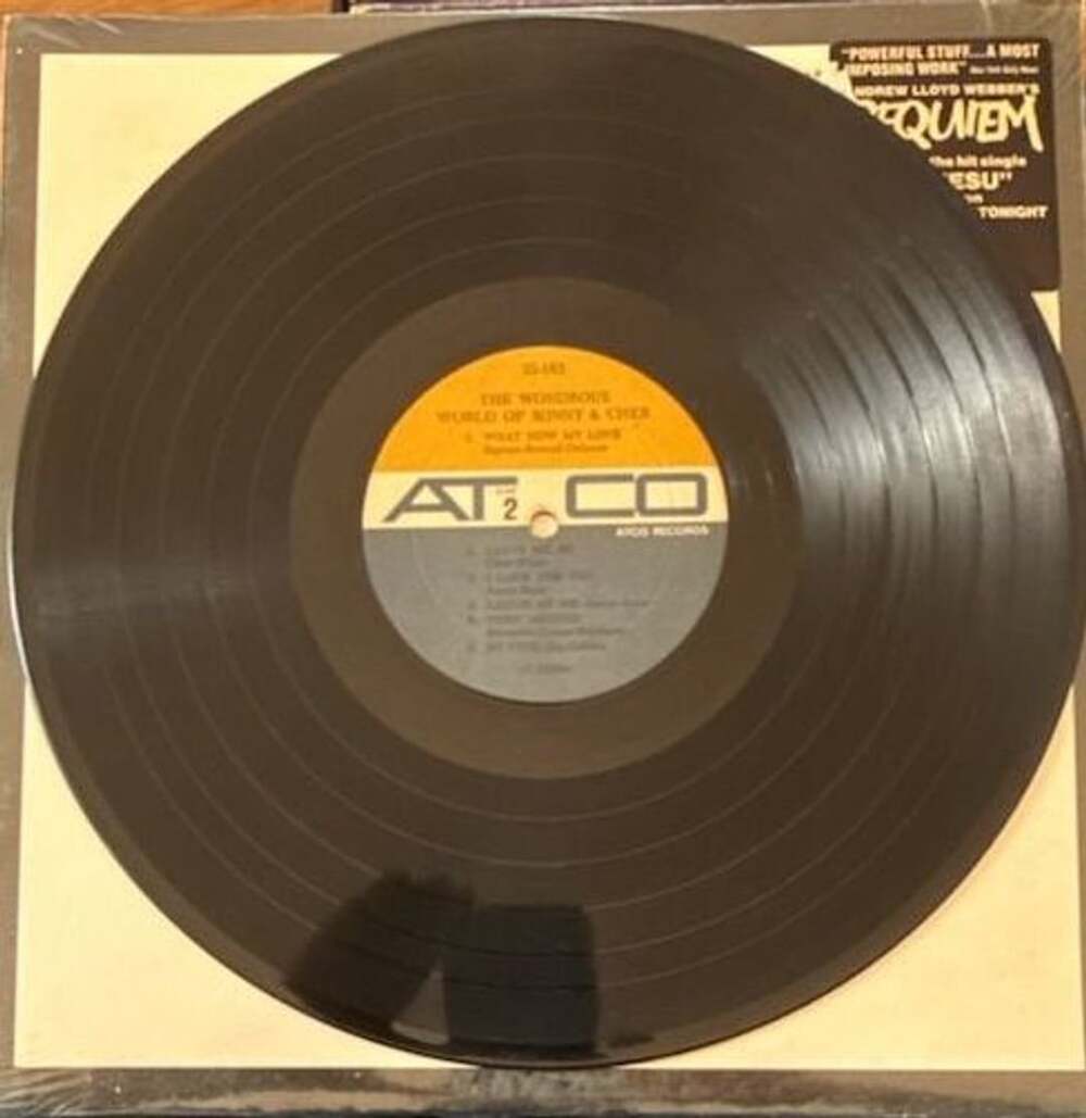 VG: Sonny & Cher The Wondrous World Of Sonny & Cher Vinyl LP